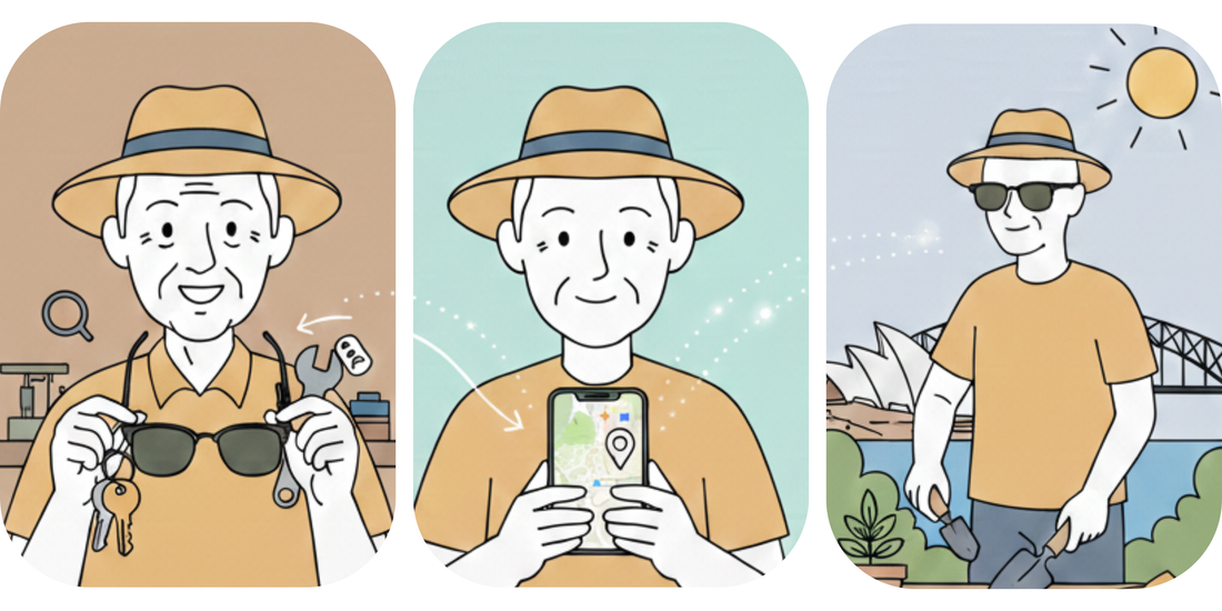 How the Locate Glasses Tracker Changed One NSW Retiree’s Life